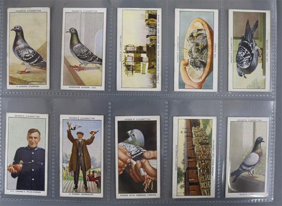 A collection of cigarette cards